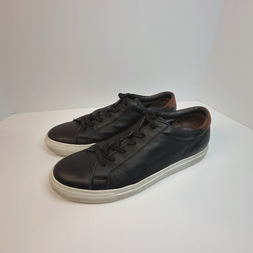 To Boot New York Men's Knox Leather Sneakers | Black | 11